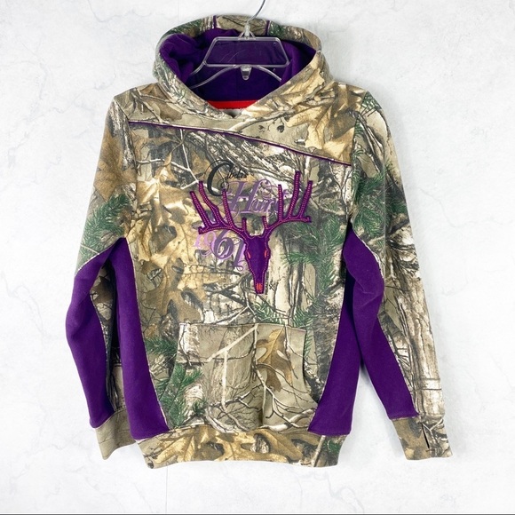 [Cabela’s] Purple Camouflage Hoodie - Picture 1 of 2